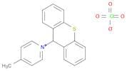 Pyridinium, 4-methyl-1-(9H-thioxanthen-9-yl)-, perchlorate (1:1)