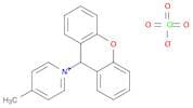 Pyridinium, 4-methyl-1-(9H-xanthen-9-yl)-, perchlorate (1:1)