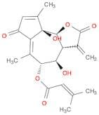 2-Butenoic acid, 3-methyl-, (3aR,4R,5R,9aR,9bS)-2,3,3a,4,5,7,9a,9b-octahydro-4,9a-dihydroxy-6,9-di…