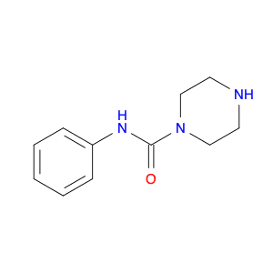 1-Piperazinecarboxamide, N-phenyl-
