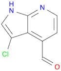 3-chloro-1H-pyrrolo[2,3-b]pyridine-4-carbaldehyde