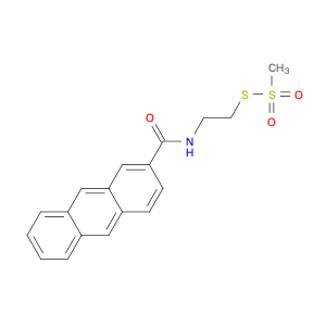 Methanesulfonothioic acid, S-[2-[(2-anthracenylcarbonyl)amino]ethyl] ester