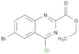 2-Quinazolinecarboxylic acid, 6-bromo-4-chloro-, ethyl ester