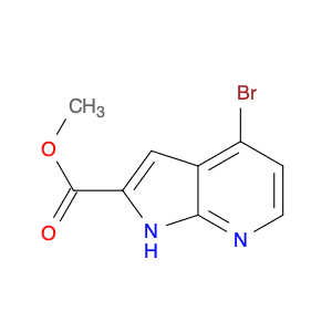 Methyl 4-bromo-1H-pyrrolo[2,3-b]pyridine-2-carboxylate