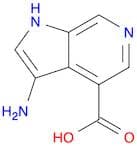 1H-Pyrrolo[2,3-c]pyridine-4-carboxylic acid, 3-amino-