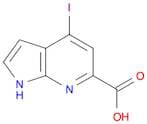 4-iodo-1H-pyrrolo[2,3-b]pyridine-6-carboxylic acid