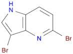 1H-Pyrrolo[3,2-b]pyridine, 3,5-dibromo-