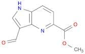 Methyl 3-formyl-1H-pyrrolo[3,2-b]pyridine-5-carboxylate