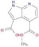 4-(Methoxycarbonyl)-1H-pyrrolo[2,3-b]pyridine-3-carboxylic acid