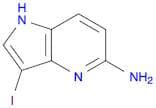 1H-Pyrrolo[3,2-b]pyridin-5-amine, 3-iodo-
