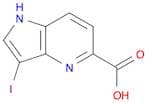 3-Iodo-1H-pyrrolo[3,2-b]pyridine-5-carboxylic acid
