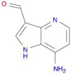 1H-Pyrrolo[3,2-b]pyridine-3-carboxaldehyde, 7-amino-