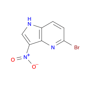 1H-Pyrrolo[3,2-b]pyridine, 5-bromo-3-nitro-