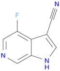 4-fluoro-1H-pyrrolo[2,3-c]pyridine-3-carbonitrile