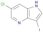 1H-Pyrrolo[3,2-b]pyridine, 6-chloro-3-iodo-