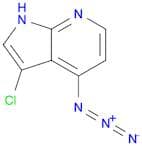 1H-Pyrrolo[2,3-b]pyridine, 4-azido-3-chloro-