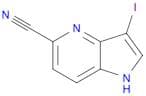 3-Iodo-1H-pyrrolo[3,2-b]pyridine-5-carbonitrile