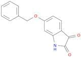 6-(Benzyloxy)indoline-2,3-dione