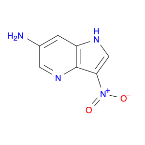 1H-Pyrrolo[3,2-b]pyridin-6-amine, 3-nitro-