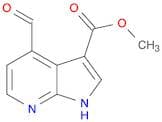 methyl 4-formyl-1H-pyrrolo[2,3-b]pyridine-3-carboxylate