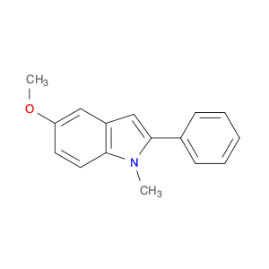 1H-Indole, 5-methoxy-1-methyl-2-phenyl-