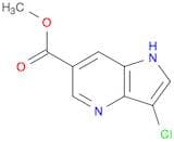 methyl 3-chloro-1H-pyrrolo[3,2-b]pyridine-6-carboxylate