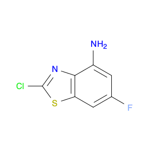 4-Benzothiazolamine, 2-chloro-6-fluoro-