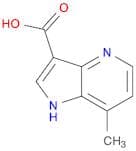 1H-Pyrrolo[3,2-b]pyridine-3-carboxylic acid, 7-methyl-