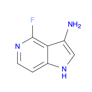 1H-Pyrrolo[3,2-c]pyridin-3-amine, 4-fluoro-