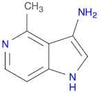 1H-Pyrrolo[3,2-c]pyridin-3-amine, 4-methyl-