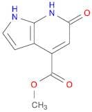 methyl 6-hydroxy-1H-pyrrolo[2,3-b]pyridine-4-carboxylate