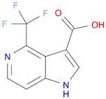 1H-Pyrrolo[3,2-c]pyridine-3-carboxylic acid, 4-(trifluoromethyl)-