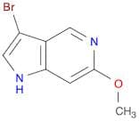 1H-Pyrrolo[3,2-c]pyridine, 3-bromo-6-methoxy-
