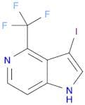 1H-Pyrrolo[3,2-c]pyridine, 3-iodo-4-(trifluoromethyl)-