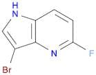 3-bromo-5-fluoro-1H-pyrrolo[3,2-b]pyridine