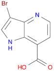1H-Pyrrolo[3,2-b]pyridine-7-carboxylic acid, 3-bromo-
