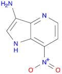 1H-Pyrrolo[3,2-b]pyridin-3-amine, 7-nitro-