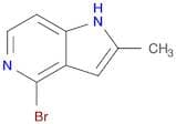 1H-Pyrrolo[3,2-c]pyridine, 4-bromo-2-methyl-
