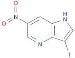 1H-Pyrrolo[3,2-b]pyridine, 3-iodo-6-nitro-