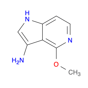 1H-Pyrrolo[3,2-c]pyridin-3-amine, 4-methoxy-