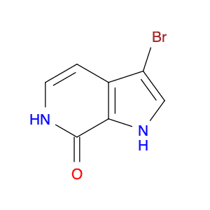 7H-Pyrrolo[2,3-c]pyridin-7-one, 3-bromo-1,6-dihydro-
