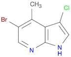 5-Bromo-3-chloro-4-methyl-1H-pyrrolo[2,3-b]pyridine