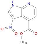 1H-Pyrrolo[2,3-b]pyridine-4-carboxylic acid, 3-nitro-, methyl ester