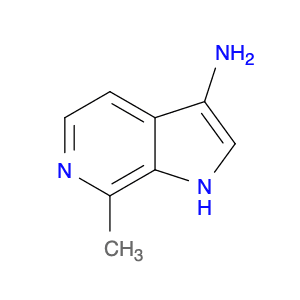 1H-Pyrrolo[2,3-c]pyridin-3-amine, 7-methyl-