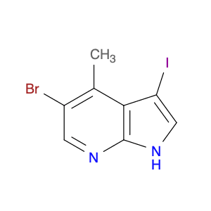 5-Bromo-3-iodo-4-methyl-1H-pyrrolo[2,3-b]pyridine