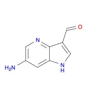1H-Pyrrolo[3,2-b]pyridine-3-carboxaldehyde, 6-amino-