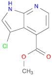 methyl 3-chloro-1H-pyrrolo[2,3-b]pyridine-4-carboxylate