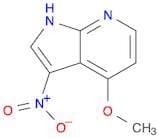 1H-Pyrrolo[2,3-b]pyridine, 4-methoxy-3-nitro-
