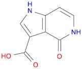1H-Pyrrolo[3,2-c]pyridine-3-carboxylic acid, 4,5-dihydro-4-oxo-