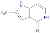 4H-Pyrrolo[3,2-c]pyridin-4-one, 1,5-dihydro-2-methyl-